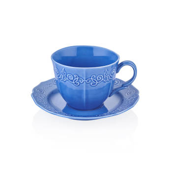 Mavi Çay Fincanı